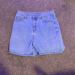Men's Blue Denim Shorts